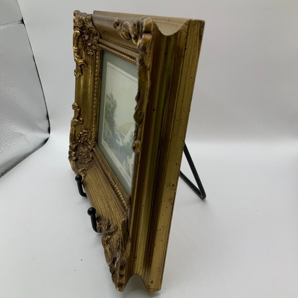 Grenoble en 1819 Landscape Print Vintage Small Antique Style Frame - Picture 5 of 9